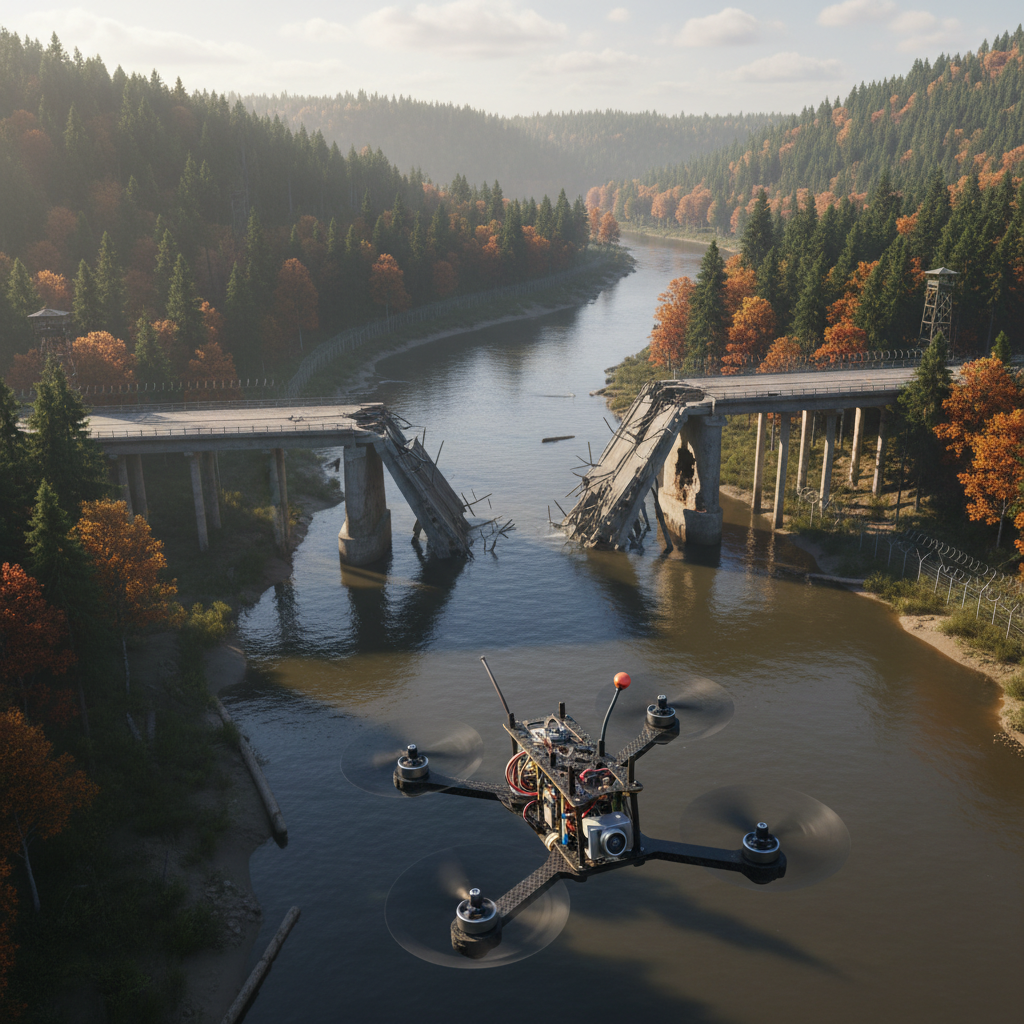 Ukraine Destroys Two Bridges in Russia With $700 Drones
