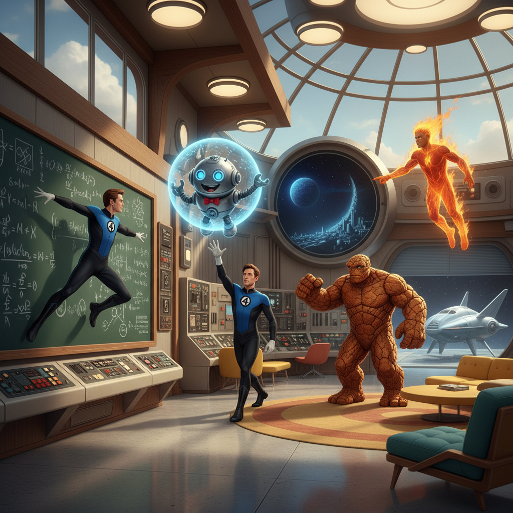 The Fantastic Four: A Stylish but Shallow Retro Ride