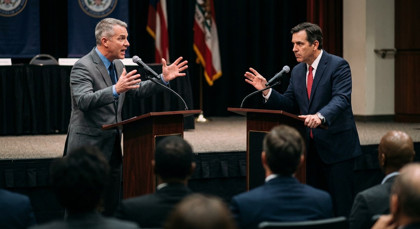 El-Sayed and Rogers Trade Barbs in Heated Michigan Senate Debate