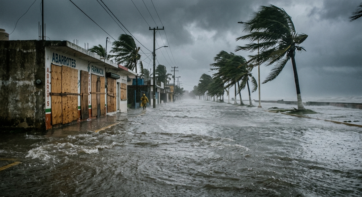 Hurricane Simon Strikes Mexico’s Pacific Coast as Powerful Category 4 Storm