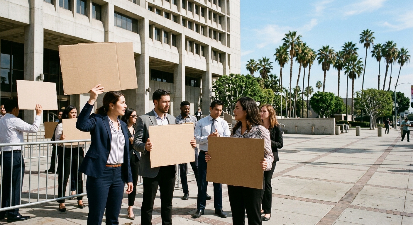 California State Workers Launch One-Day Strike Over Pay, Remote Work, and Healthcare